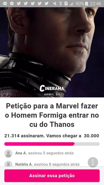 warnerbooksx's tweet photo. saudades de quando a obsessão do brasileiro era o homem formiga entrar no cu do thanos https://t.co/E2av8I6sFz