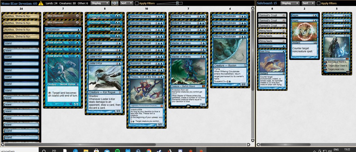 Valorj90's tweet photo. My Decks that didnt made the Cut for this Month's Set Roulette! @Mythic_Society #SetRoulette https://t.co/iZARB6pJLk
