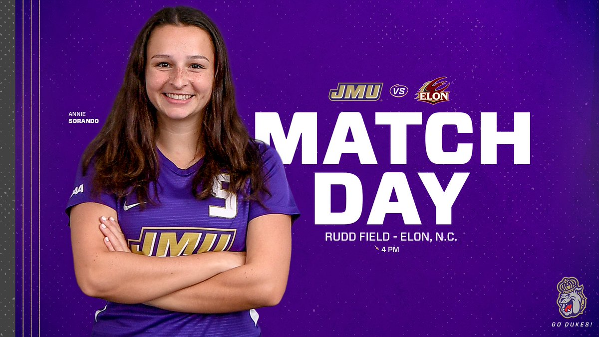 Another MATCH DAY for the Dukes!

It’s time for the <a href="/CAASports/">Coastal Athletic Association</a> opener at Elon - make sure you’re tuned in at 4pm!

🖥 | bit.ly/3f2wM1Q
📊 | bit.ly/2Qn6EnP

#GoDukes
