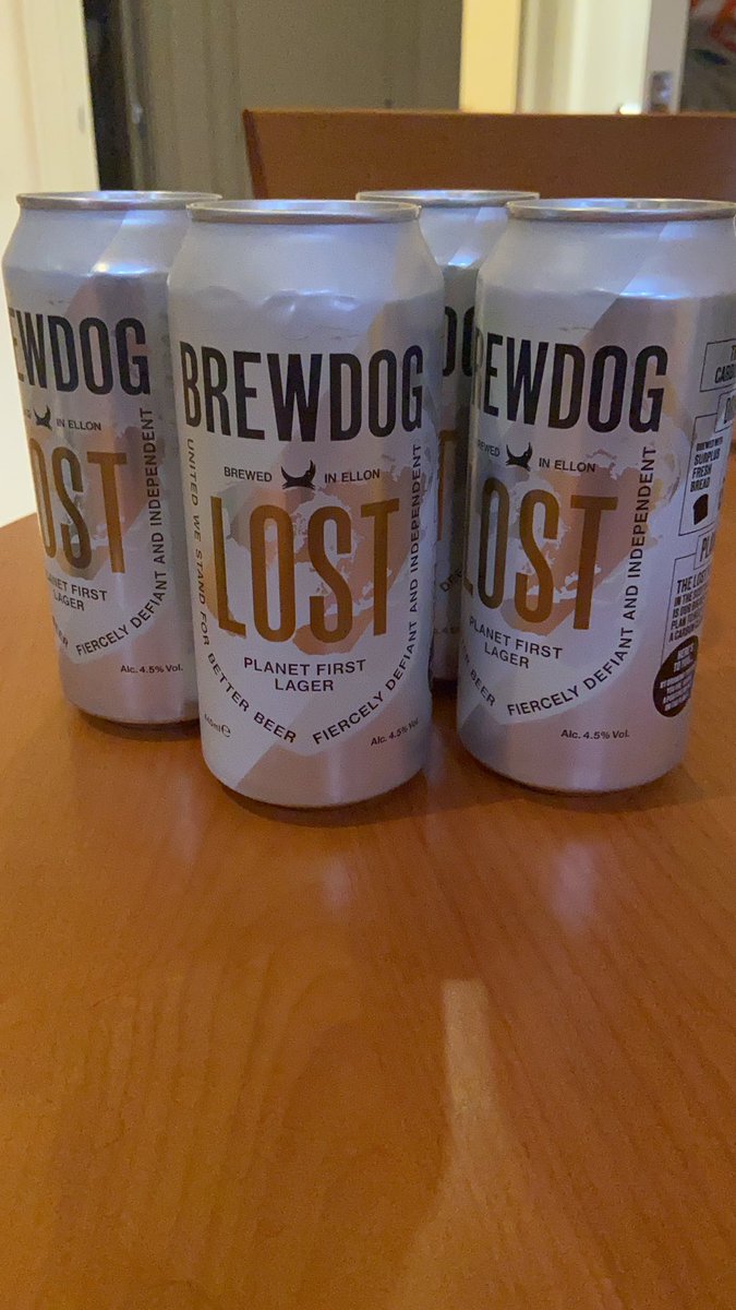 pauldoyle85's tweet photo. Loving @BrewDog latest creation. Delicious #lostgold https://t.co/WmVlxoZXs8