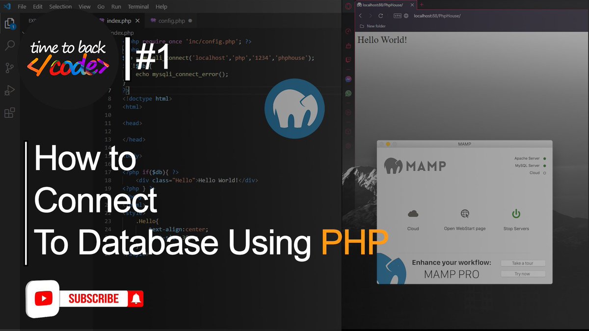 TimeToCode2's tweet image. This Video for those who love PHP and SQL, I know this will help you then you can check it out :
youtu.be/NPjVSMixYaw
.
.
#php #sql #PHPodemosHablar #sqlhelp #phphelp