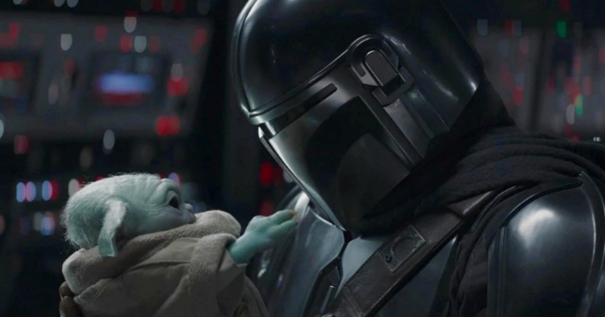 RogueBase's tweet photo. It's National single Parent Day and we couldn't think of a cuter relationship than Din Djarin and precious Grogu. We see the hard work you single parents put in! 

#MandoDad #StarWars #TheMandolorian #Grogu #SingleParentDay

[Image desc: Mandolorian holding Grogu in Razor Crest] https://t.co/NAgyf1WoSP
