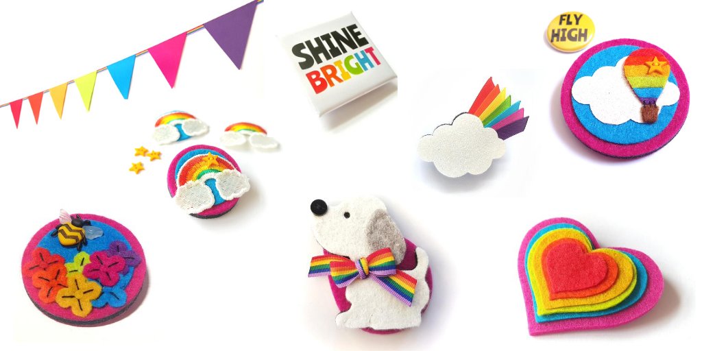 morecolourful's tweet photo. Full of the joys of Spring!
Everyday can be #internationalcolourday when you purchase something from my website!
❤️🧡💛💚💙💜
#LifeIsBetterInColour
#HandmadeHour

https://t.co/7kntGqzeeb https://t.co/aW0n5ZucJw