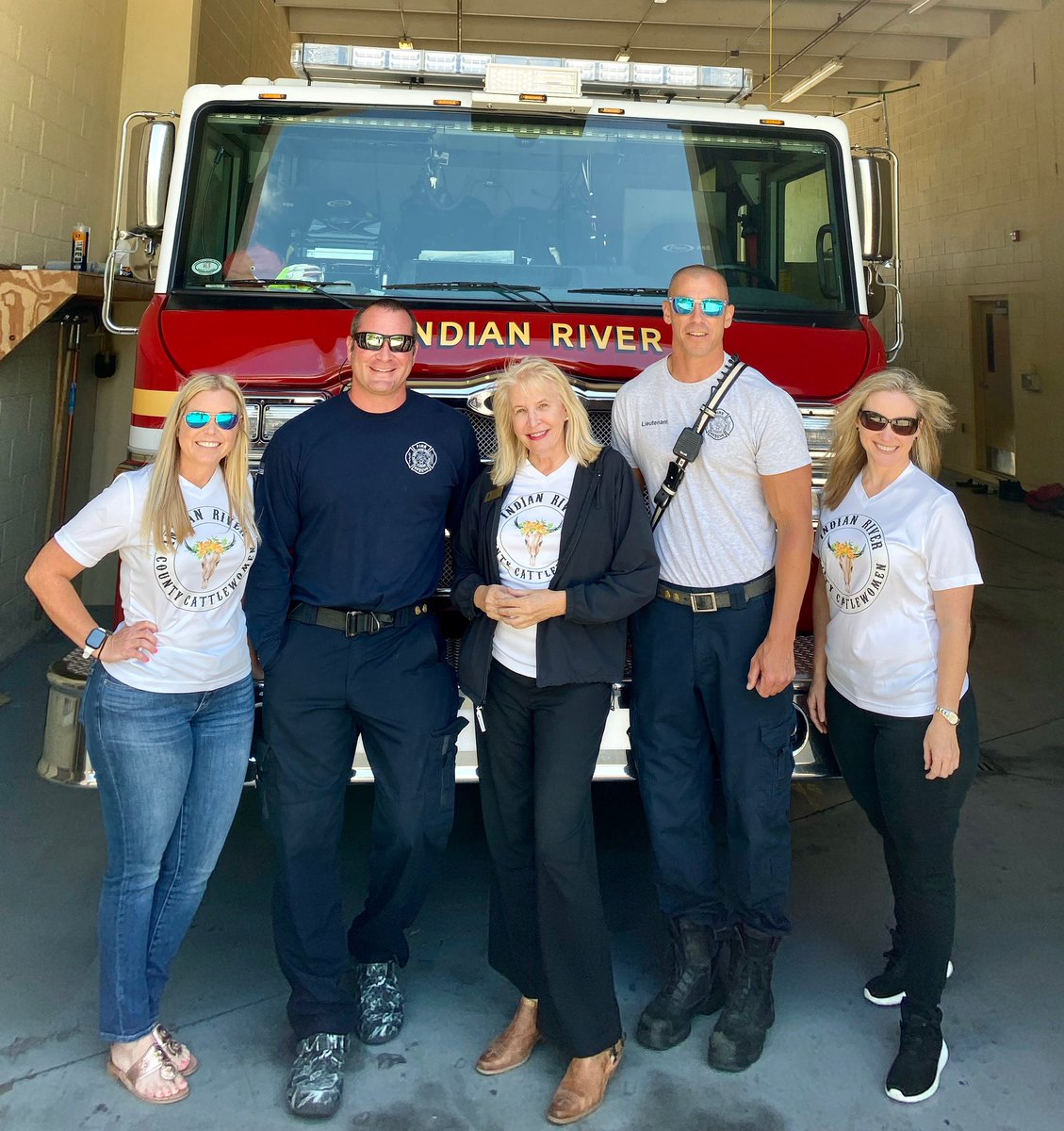 indianriverfire's tweet photo. A big thank you to Indian River Cattlewomens Association for thinking of us! Everyone enjoyed dinner you all made our day! https://t.co/OZhD15YhoA