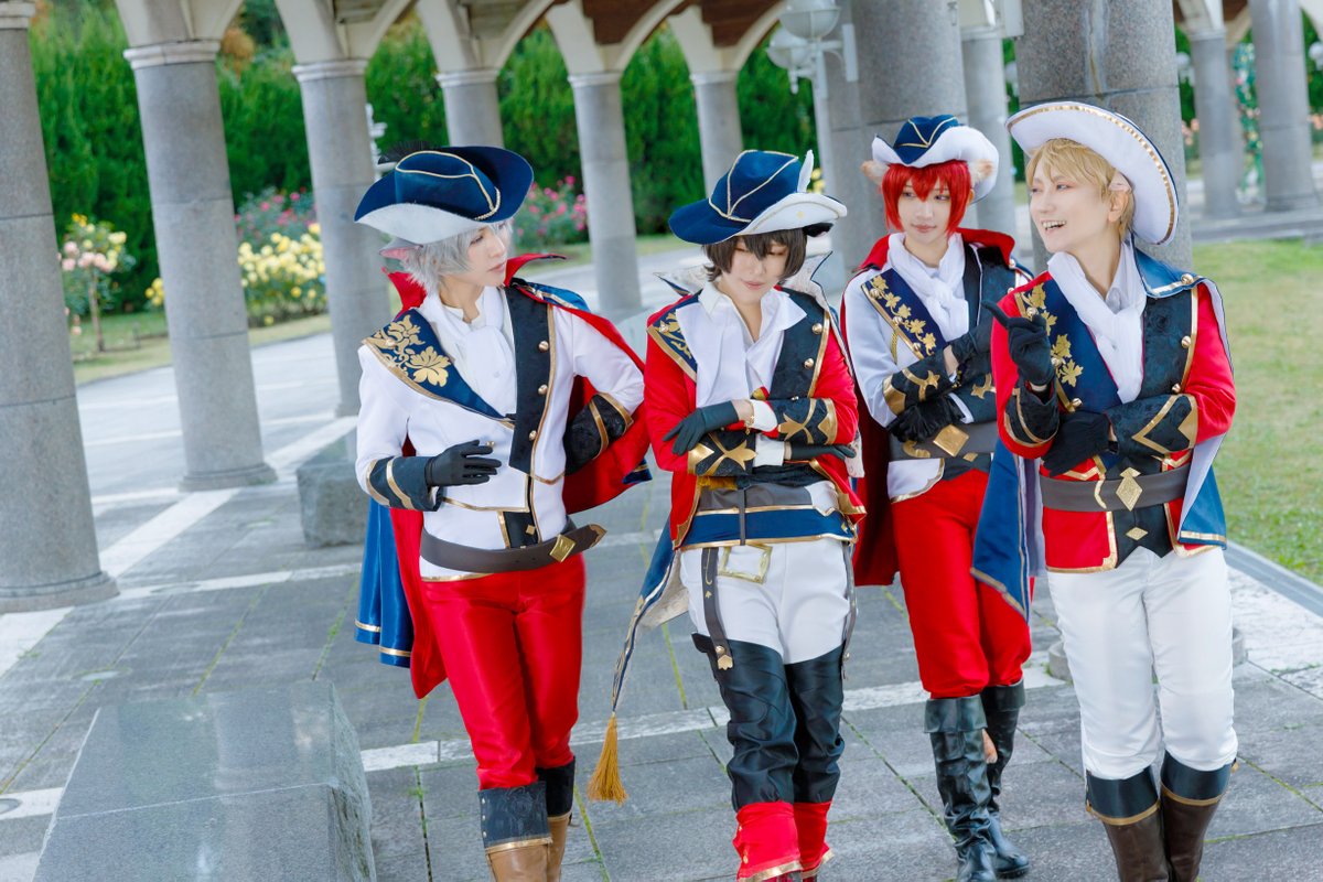 ニャン銃士🐾 あんスタ Knights コス／瀬名泉 凛月＝ひなち様、嵐