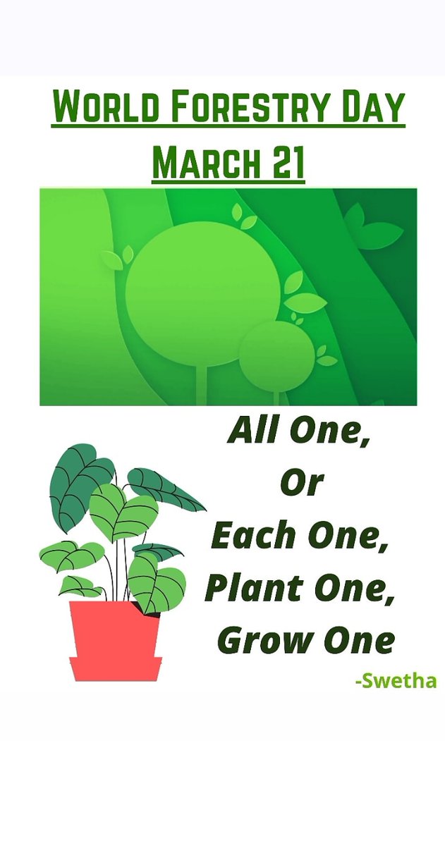SwethaS56208045's tweet image. #saveforest