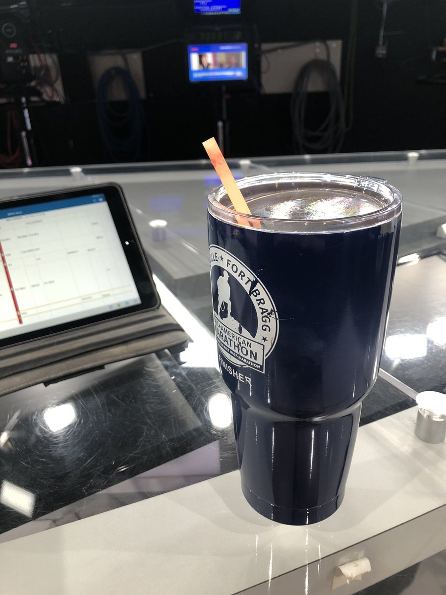 Good morning! Switched it up with an iced coffee this morning and I can FEEL the caffeine 🤩 Come start your Sunday with us on <a href="/WNCN/">CBS 17</a> !!