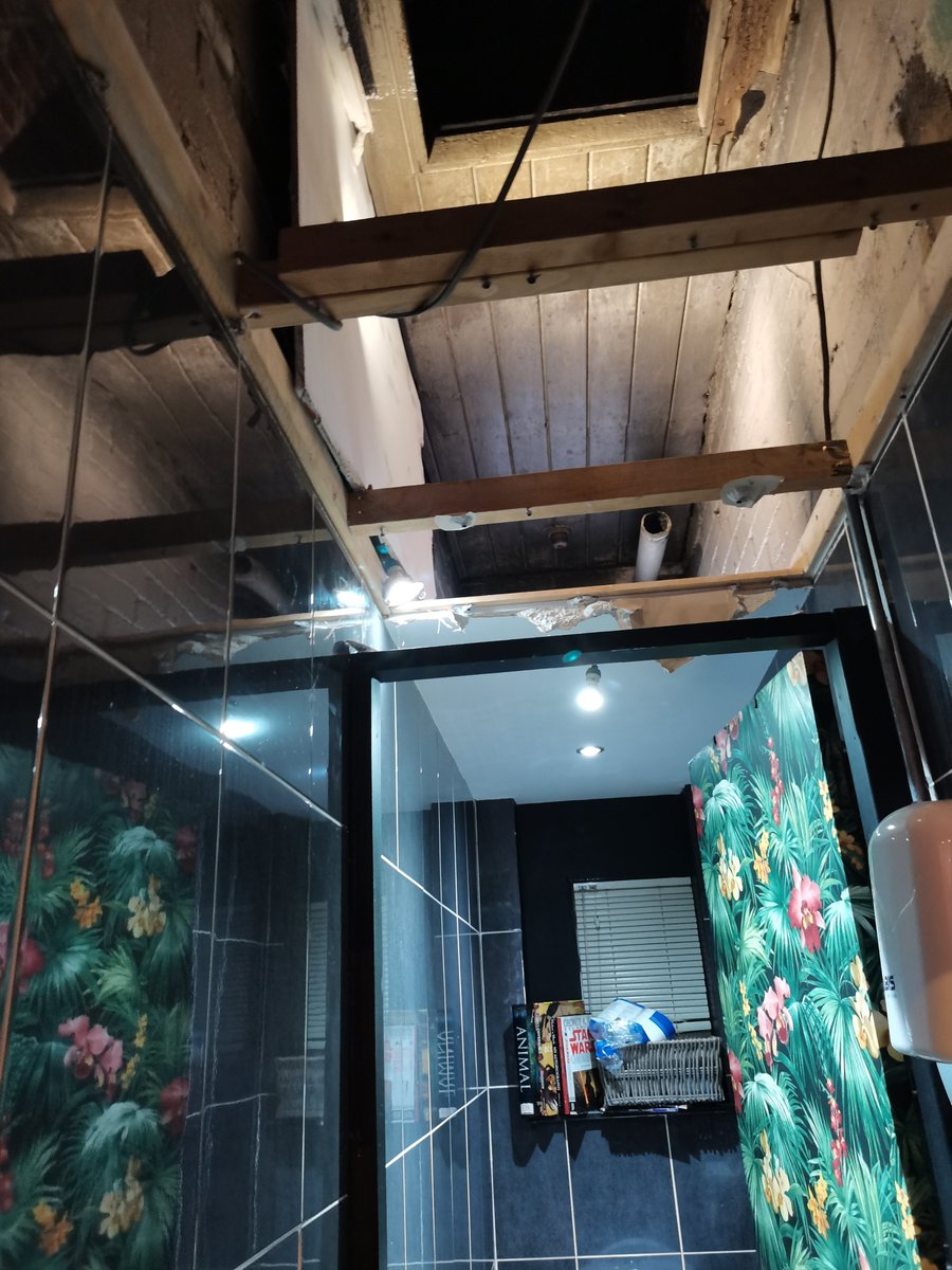 We unfortunately had some unwanted visitors last night. As well as destroying the ceiling of our bathroom to gain entry we have had quite a few things stolen. We will unfortunately be delayed in opening today while we try and clean up and get to grips with the situation. 😭😭😭