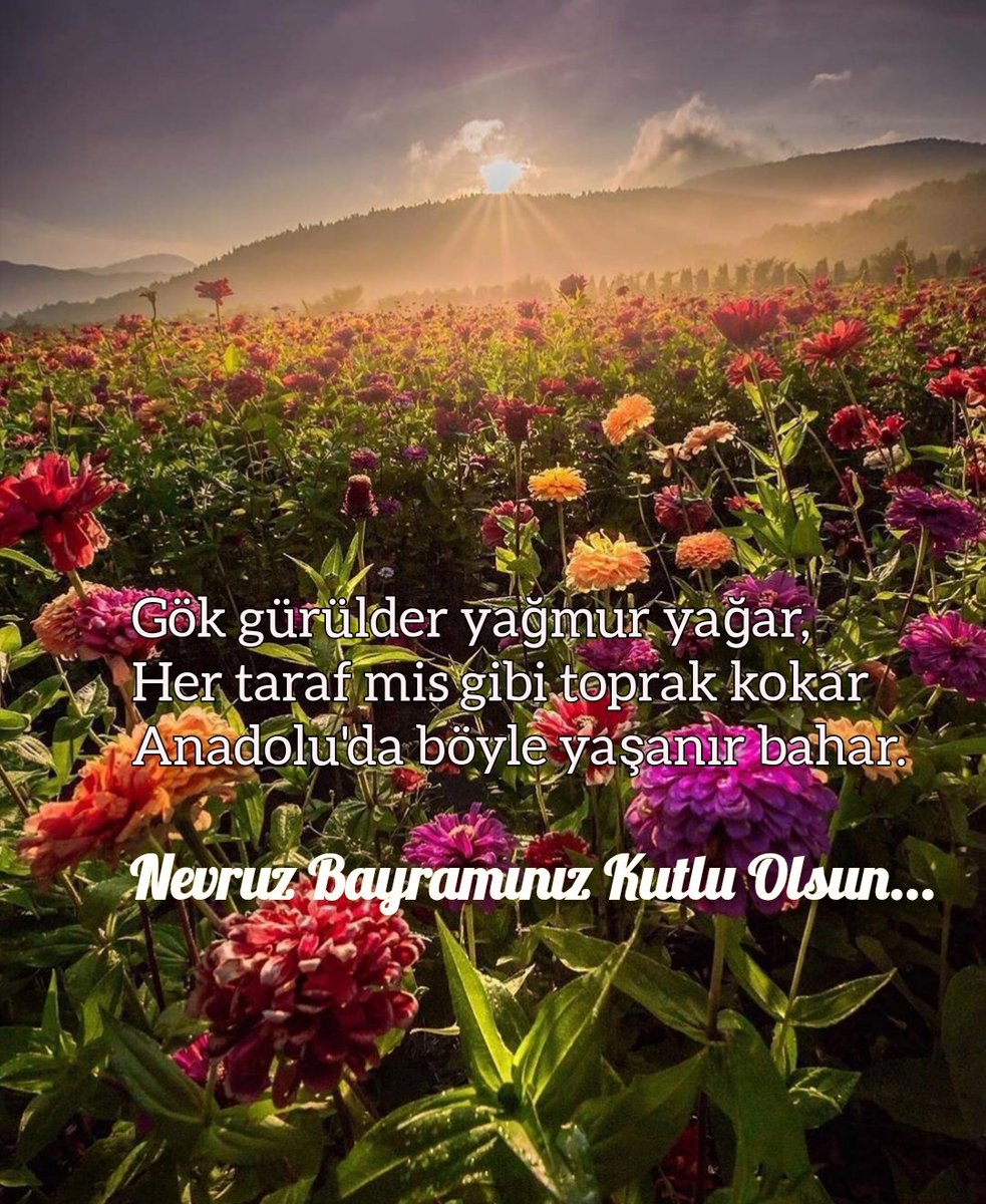 #21MartNevruzBayramı
Kutlu Olsun...