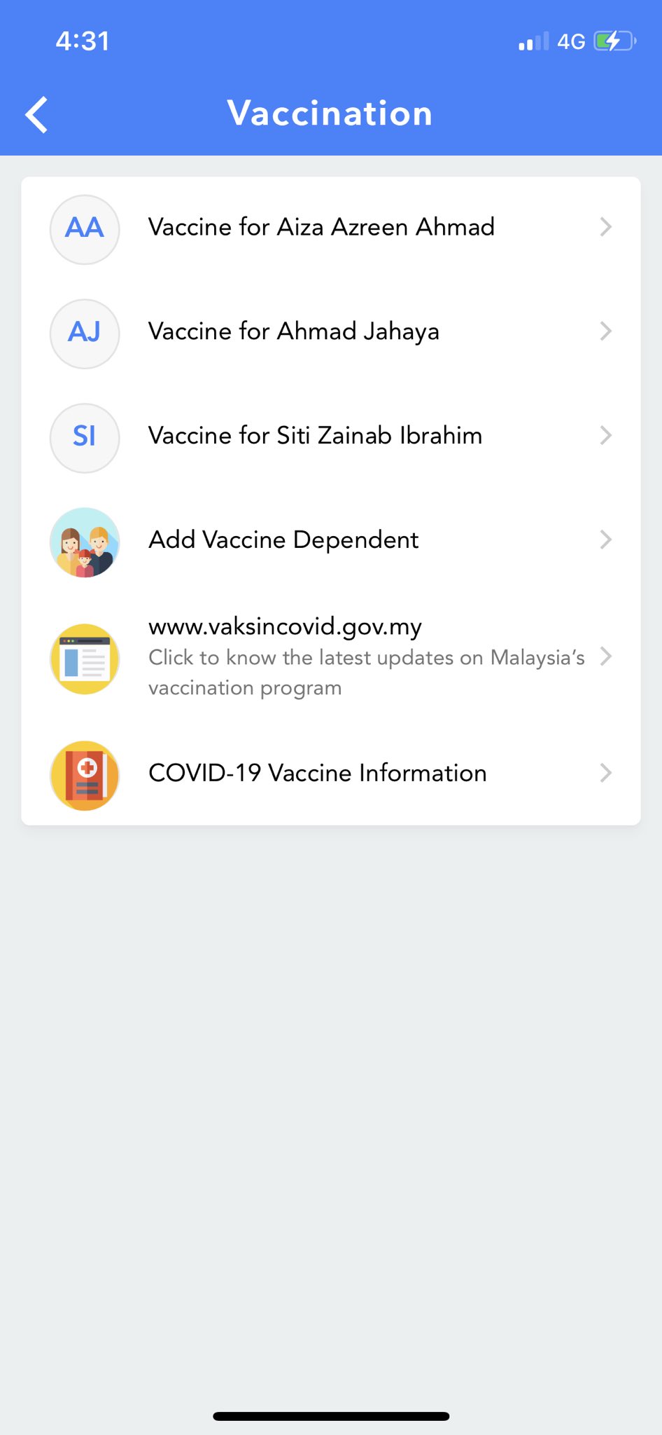 Aiza Azreen On Twitter My Dad Is 81 My Mum Is 79 They Are Registered Take The Vaccine Vaccinesavelives Covid19 Covid19vaccine