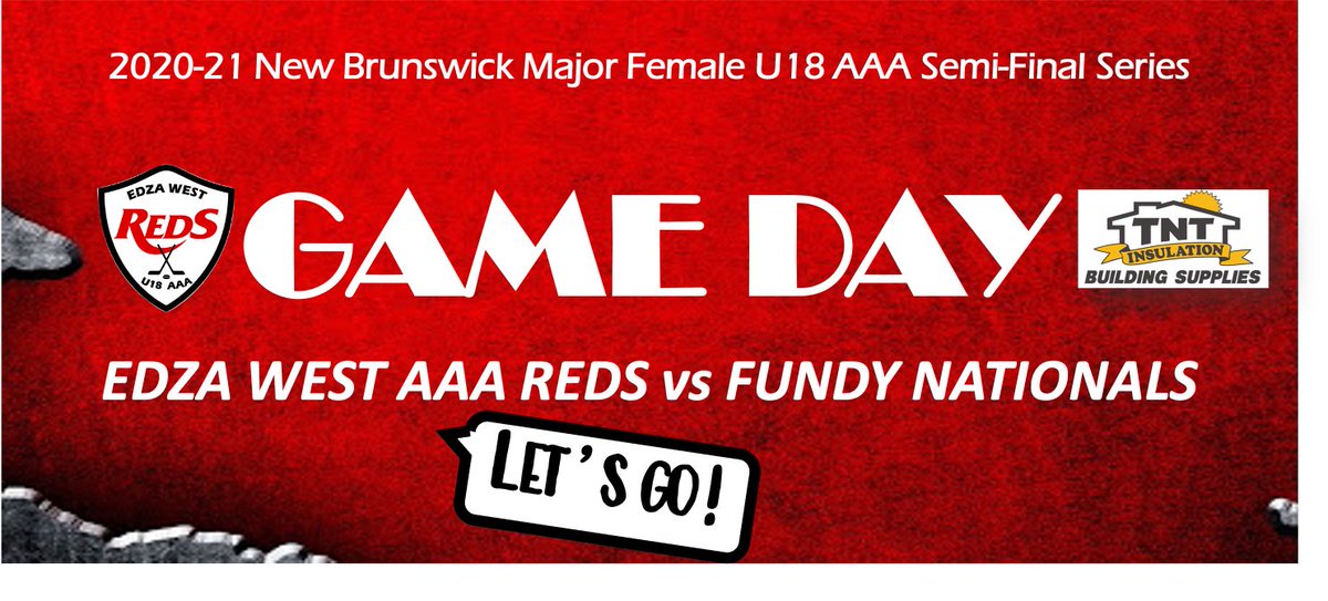 U18AAAFlames's tweet photo. Game Day! All the semi-final marbles are on the line today! 12:30pm puck drop decides who goes to the finals Reds vs Nationals #goredsgo https://t.co/AcSOZxTXsB