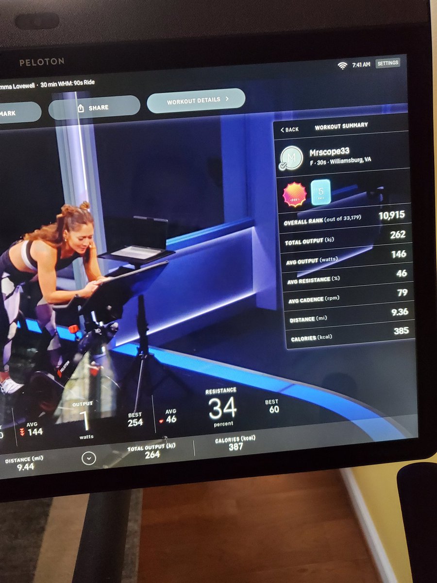 MrsCope7's tweet photo. Get sweaty on this beautiful Sunday!! #GetOutandGetMoving #SweatySundays 
#WHM2021 #WHMDivas 
@onepeloton @emmalovewell https://t.co/h4uoZ6vd0X https://t.co/hQdVOlGcAC