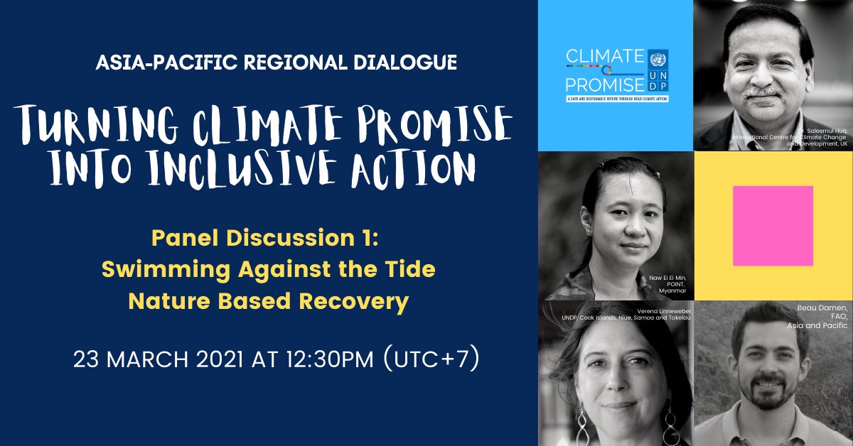 UNDPasiapac's tweet photo. #NatureBasedSolutions will allow us to #BuildBackBetter. Women have an important role to play in creating a more resilient future for all
#GenderxClimate
@UNDPasiapac @vlinneweber @FAO @ICCCAD @SaleemulHuq @pointmyanmar @naw_min @FAOAsiaPacific @Greenpeace @GreenpeaceAP @GYBN_CBD https://t.co/kpWLVtgPZT