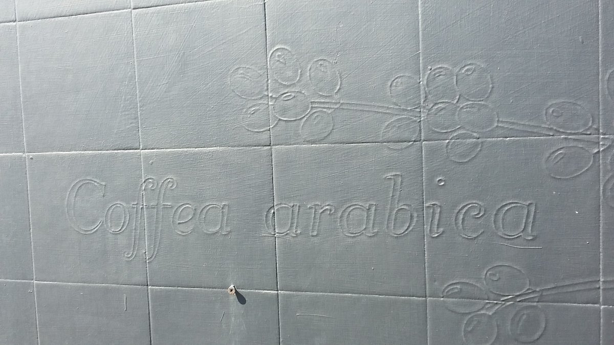 Joseamey's tweet photo. @PooleMuseum This overpainted tubelined tile panel in Springbourne is at risk of destruction as the building, Island Bathrooms, 32 Cleveland Road is likely to be demolished by Harry #Redknapps development company. No response to my e-mails to them. https://t.co/adAhjtkoed