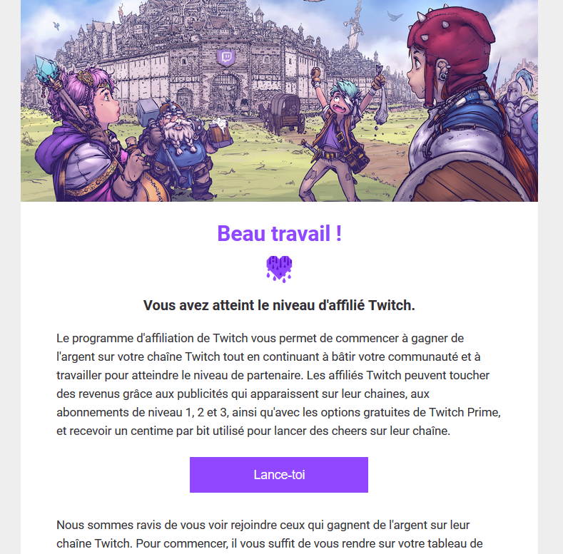 DuoFrancais's tweet photo. L'affiliation Twitch est enfin là!🔥🔥🔥🔥  
On est à 1/2! 👀👀👀
Merci @TwitchFR 
#Streaming #Twitch #Fr https://t.co/jUkVd7sgCC