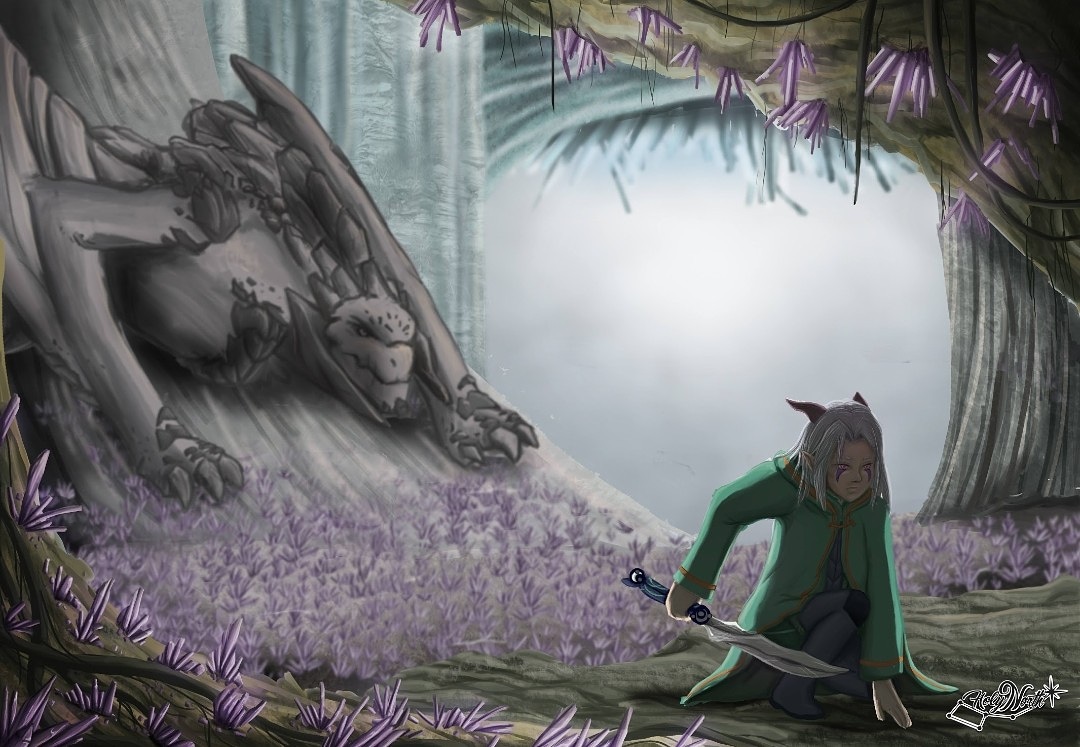 This is my entry for the last #arcanumdays of the year with #EarthbloodDusk
And because season 4 will be the earth chapter why not talk about after through the moon if rayla met Rex igneous the earth archdragon? 🥰
#thedragonprince #TDP #tdpfanart