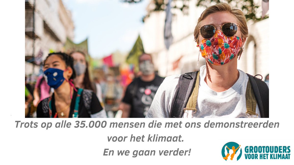 KlimaatGrootoud's tweet image. Op 44 locaties sloegen samen met ons meer dan 35.000 mensen het Klimaatalarm. 
Fantastisch om te zien dat er zoveel mensen demonstreerden voor het klimaat en voor de volgende generaties. Wij grootouders hopen jou volgende keer natuurlijk ook te zien. klimaatmars2021.nl