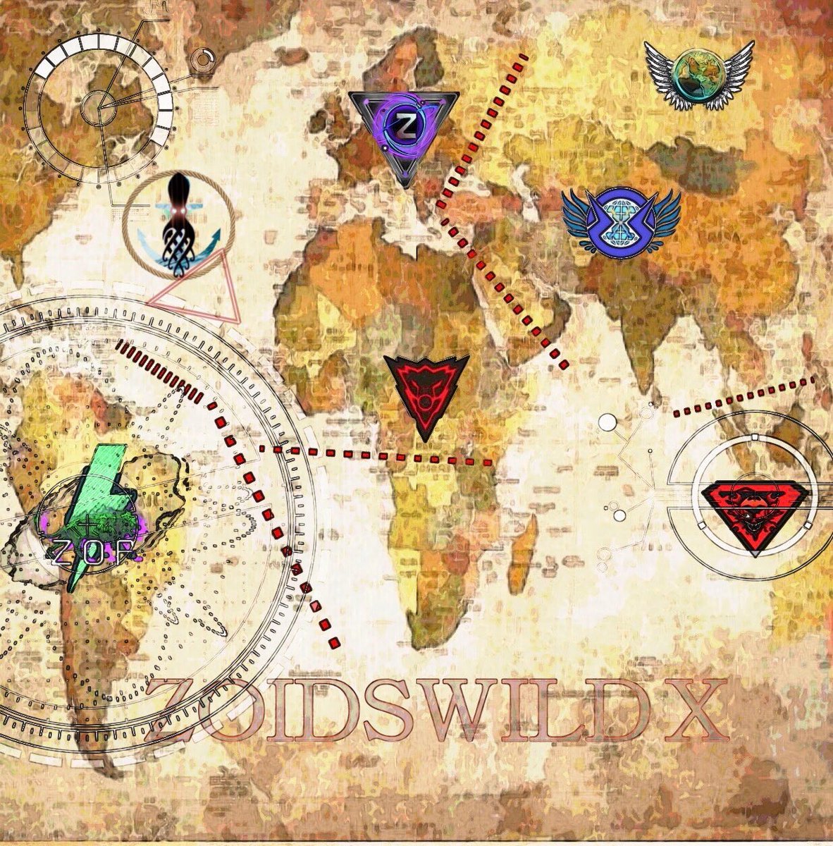 August Gallagher ゾイドワイルドエヴォリューションに登場する国家のエンブレムと解説 1 ゾイドオブフリー Zof 2 ネオデスメタル帝国 3 反ネオデスメタル同盟軍