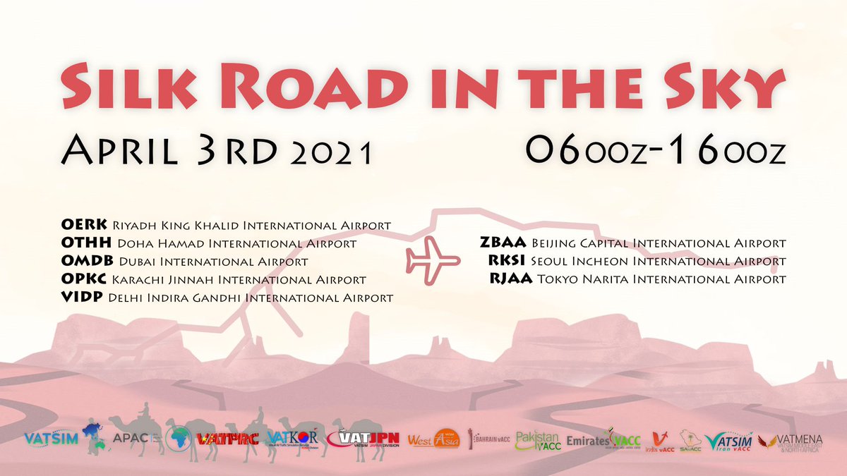 bahrainvacc's tweet photo. In 2021, the Silk Road in the Sky will return again, and we sincerely invite you to join us! Please ride your "camel", bring your luggage, and let's go together!

For More Information: https://t.co/4J8gm53w8k https://t.co/42FobWvFGh