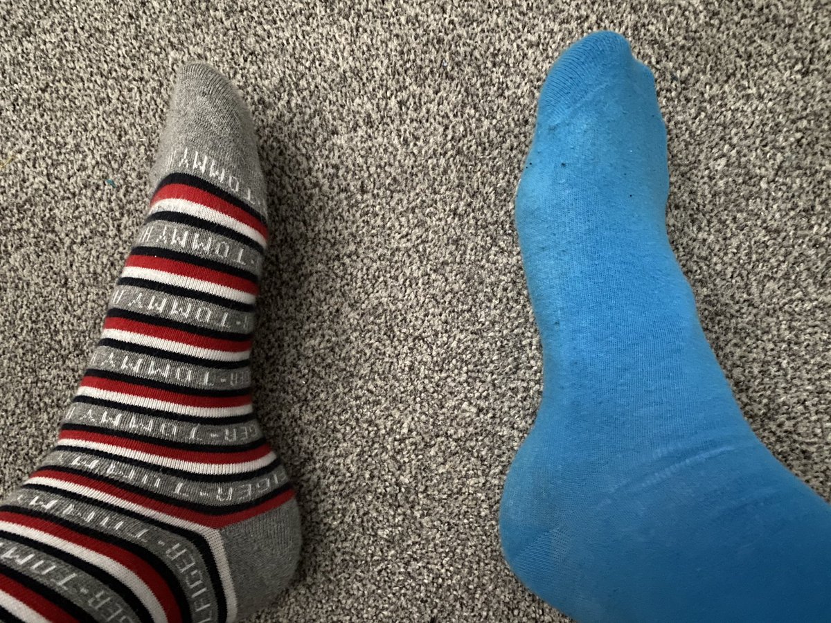 Rocking odd socks today for  #WorldDownSyndromeDay <a href="/DSAInfo/">Down's Syndrome Association</a> 

Kindness is the highest form of wisdom ❤️