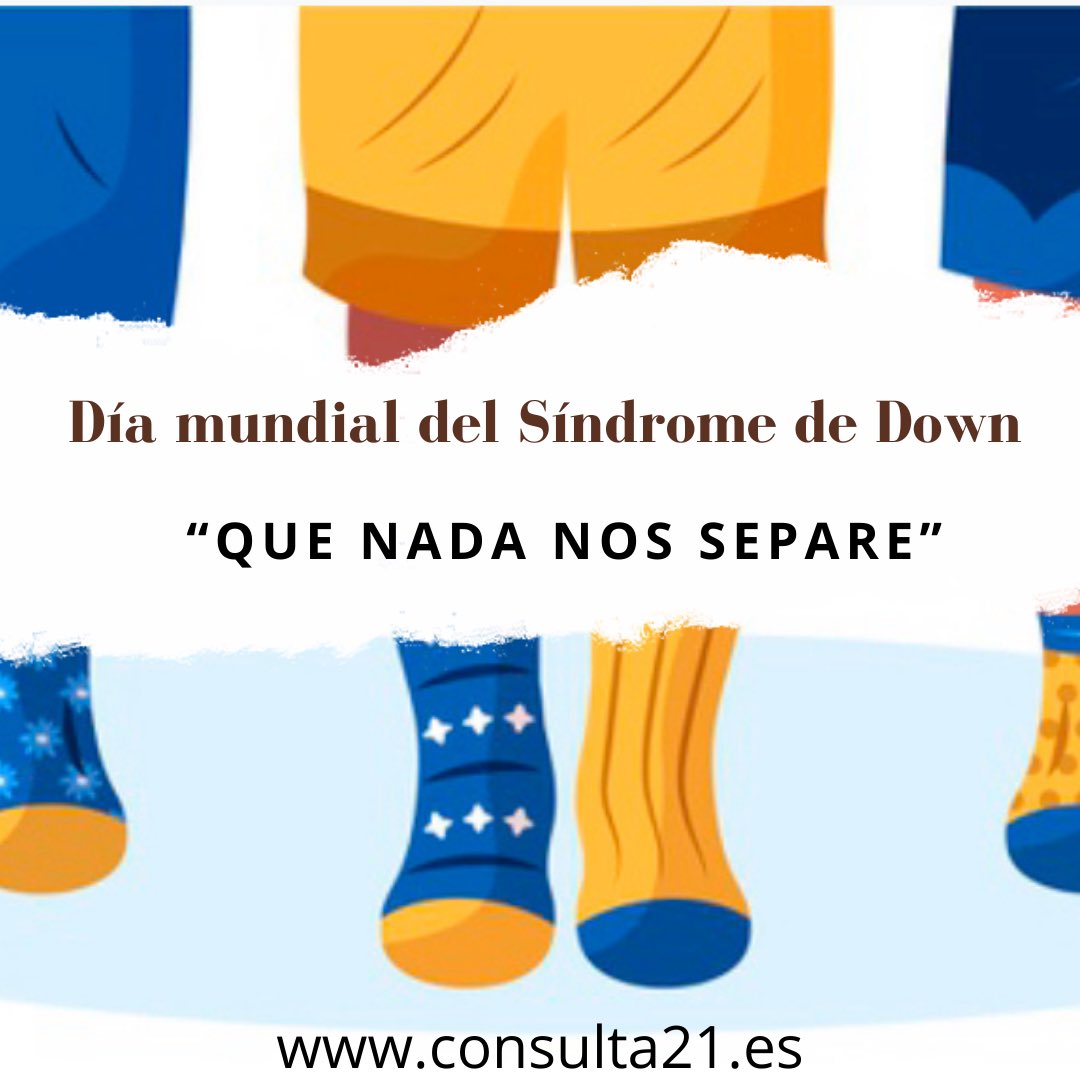 Consulta_21's tweet photo. Desde Consulta 21 nos unimos a la campaña de @DownEspana Hoy y siempre #QueNadaNosSepare https://t.co/pQ8SdbtKrW