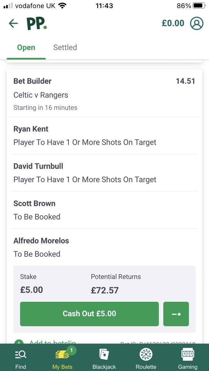 TipsterCj's tweet photo. Old Firm bet builder 💎                            £5 stake                                                          Returns £72.57 🌹 https://t.co/0mRFjsGmqY