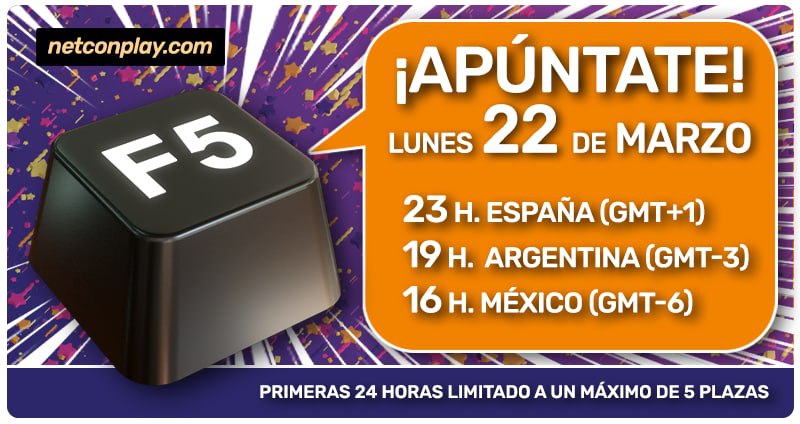 netconcerouno's tweet photo. ¡El terror F5 se acerca a las #netcon2021!
¡No te quedes atrás!
La guerra... ¡Esta a punto de dar comienzo!

IMPORTANTES CANBIOS PARA LAS JUGADORAS:

⬇️⬇️⬇️⬇️ https://t.co/Qwt7Ika98j