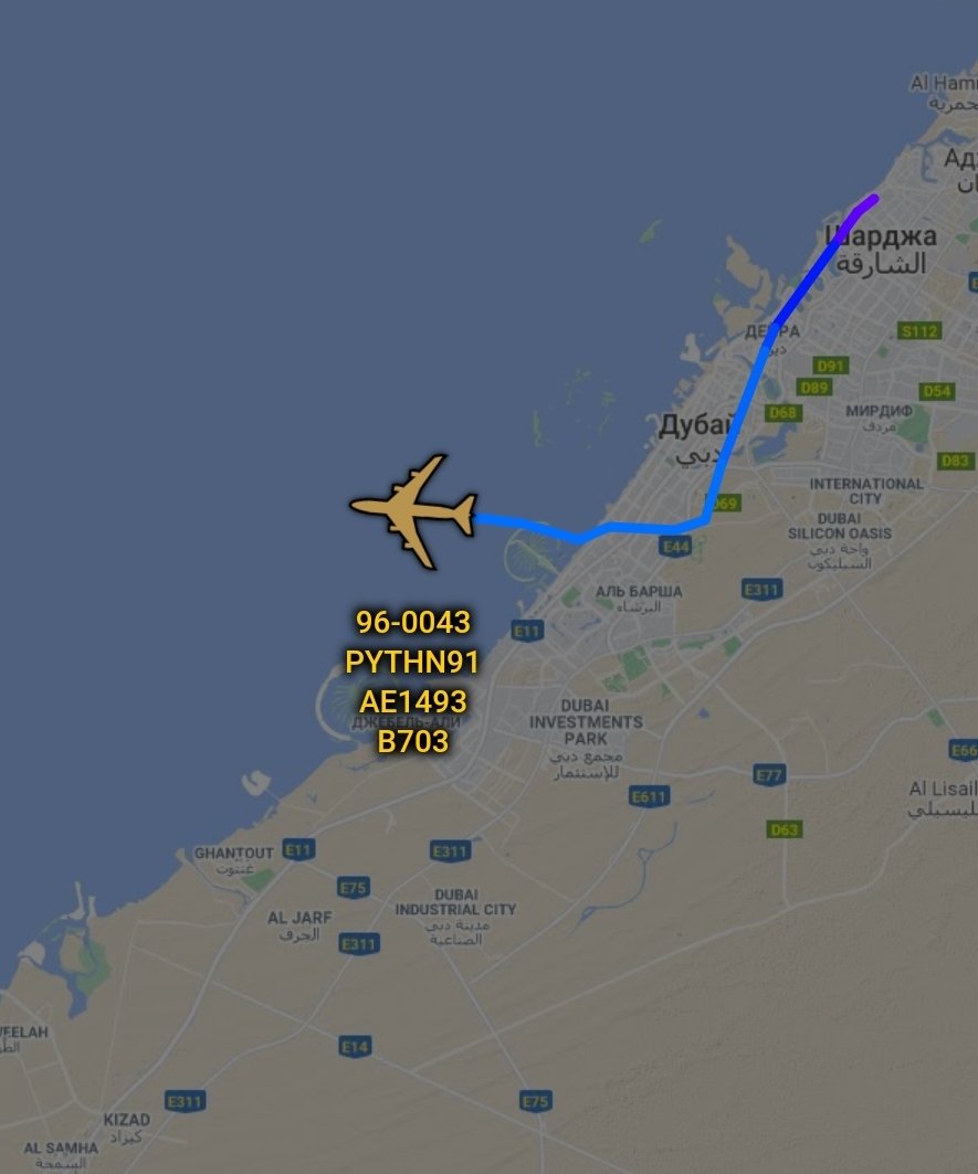 is_keelu's tweet photo. #USAF
Boeing E-8C #JSTARS 
Off the coast of the #UAE 

#PYTHN91 96-0043 https://t.co/Lf0G6ls5R3