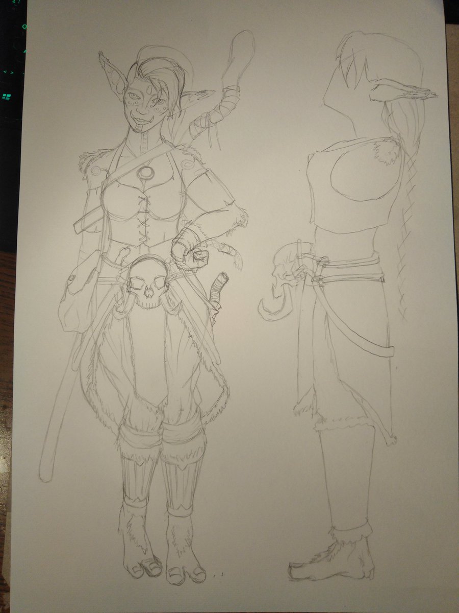 metaldruidart's tweet photo. I cannot lie, she's my cutiepie 😍
#WIP #forstmane #icetroll @Warcraft #characterdesign
How about you. Do you hold OCs of yours in special place in your heart? https://t.co/kncPmupP8c
