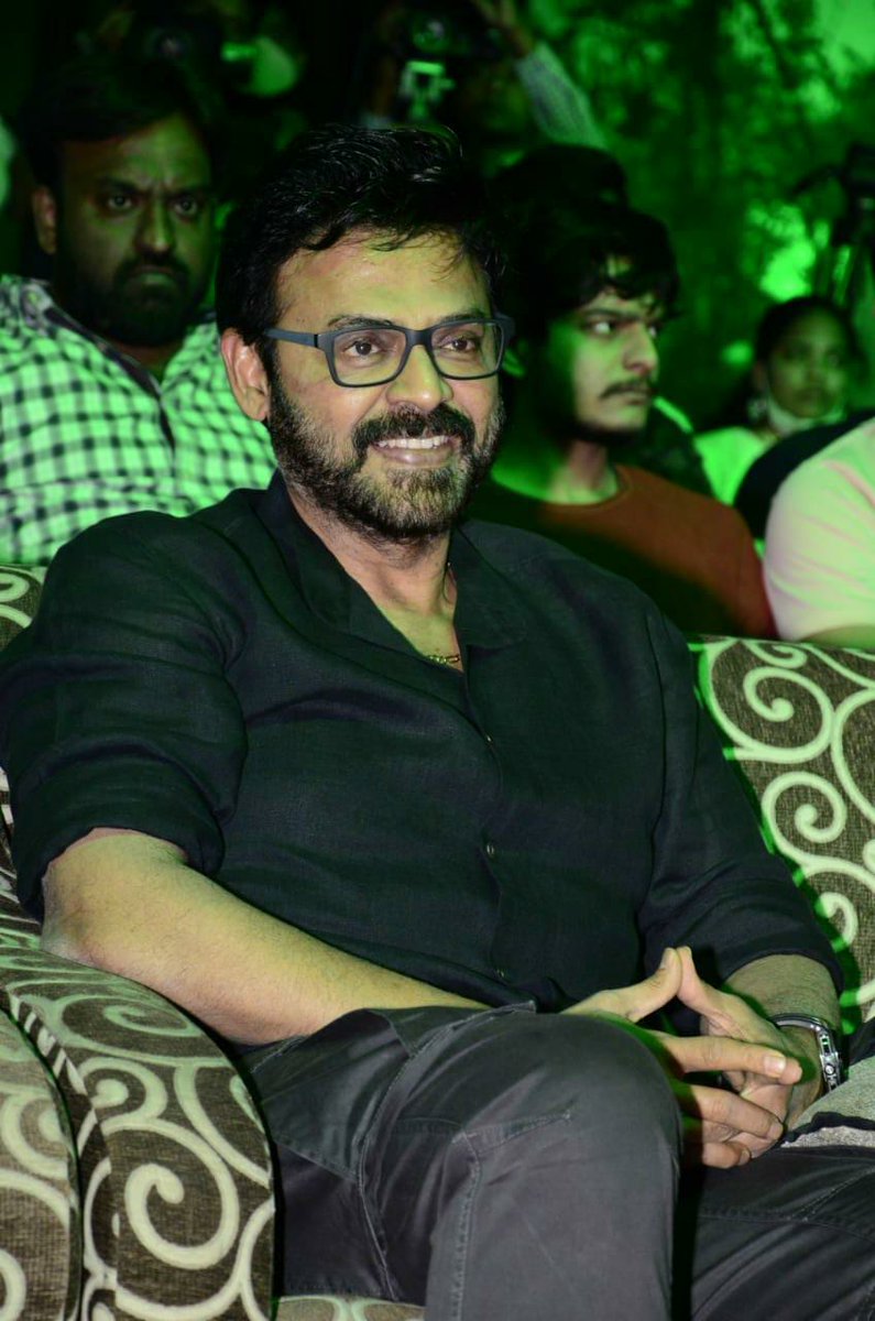 tolly_report's tweet photo. Victory @VenkyMama from the Pre Release of #Aranya

#AranyaOnMarch26th https://t.co/KlVT3l4AFB