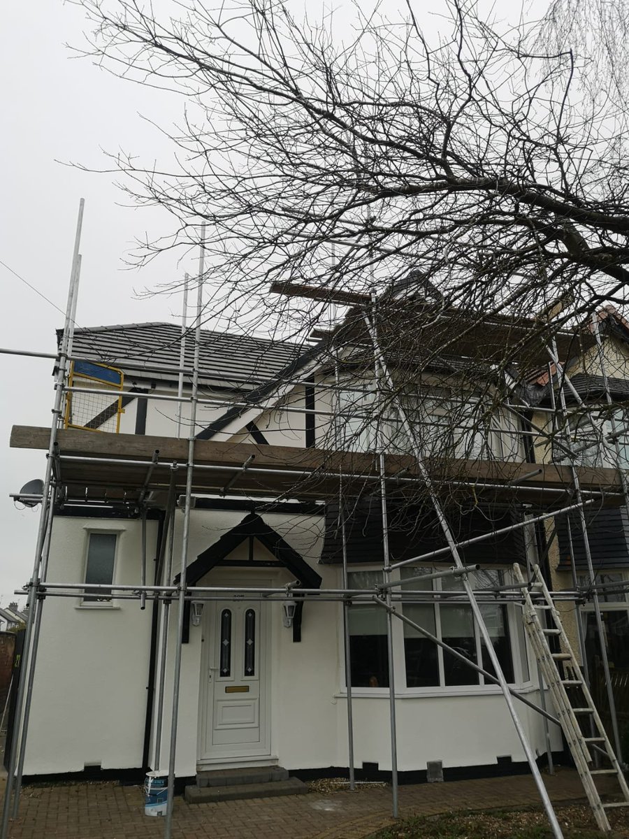 Texacote's tweet photo. Our latest completed project with a happy customer on the Wirral using our Wethertex Protective Wall Coating System. Why not give us a call on 0333 2224458 or visit us at https://t.co/R7pqTwHp83 to see how we can transform your house into a home. https://t.co/y2GWLMLF2H