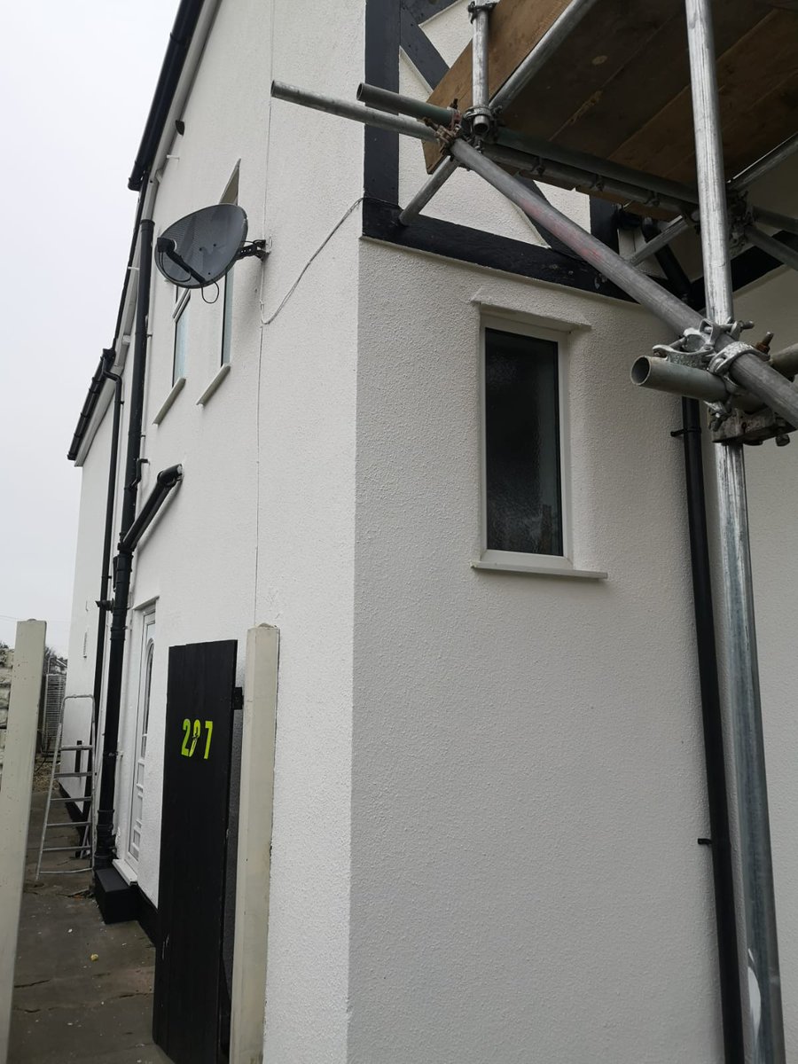 Texacote's tweet photo. Our latest completed project with a happy customer on the Wirral using our Wethertex Protective Wall Coating System. Why not give us a call on 0333 2224458 or visit us at https://t.co/R7pqTwHp83 to see how we can transform your house into a home. https://t.co/y2GWLMLF2H