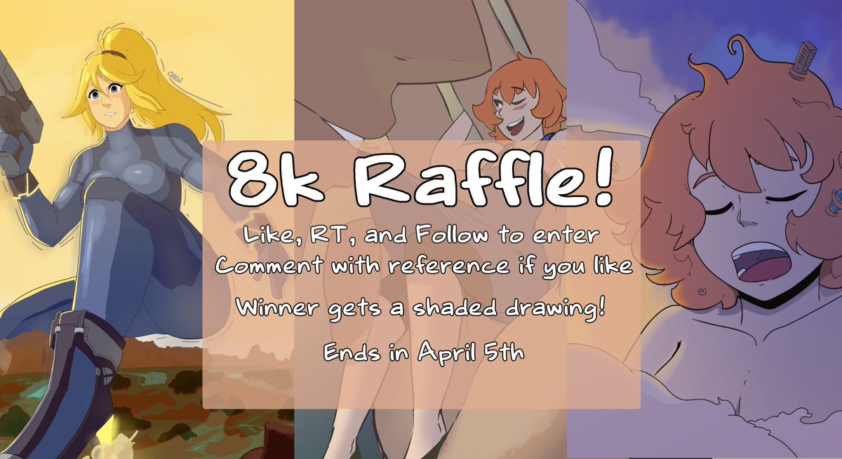 ASihagen's tweet photo. Raffle time! To celebrate the new milestone. 

Depending on how much attention this gets, I'll add in another winner to it. ^^

Thank you all again for the support! https://t.co/aDYzlh1MeH