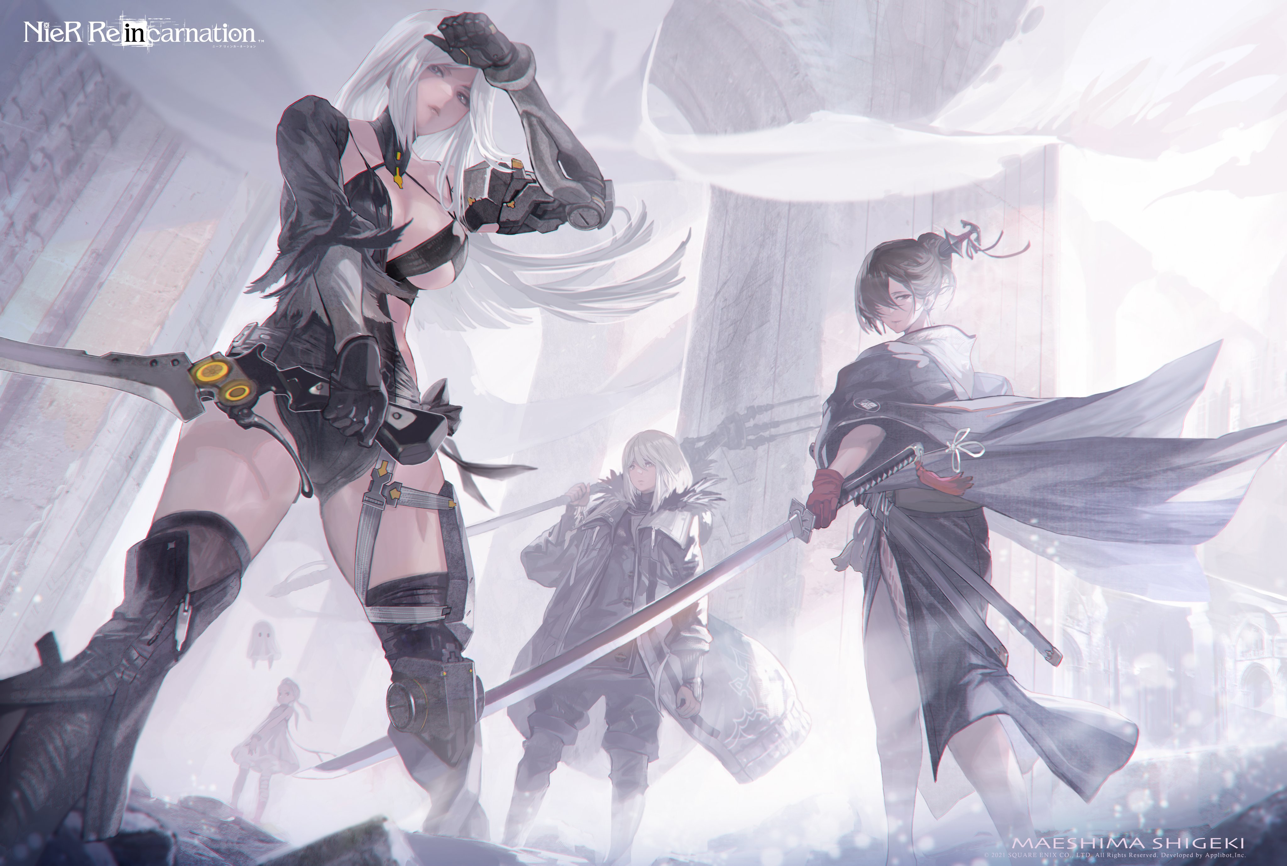 NieR Re［in］carnation в X: „【28人のイラストキャンペーン