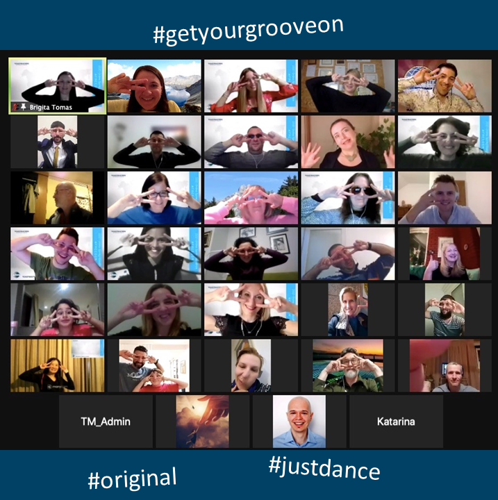 TmSarajevo's tweet photo. Absolutely rocking playlist🎶 during breaks. A DJ at every meeting should be Toastmasters’ Law.
Tjasa led us in a choreo’d dance💃. Can NOT get over how original and cool these people are. 
Spectacular workshops on not being afraid to ask, and on using Pathways 🤩 https://t.co/PNGqQjrmRt