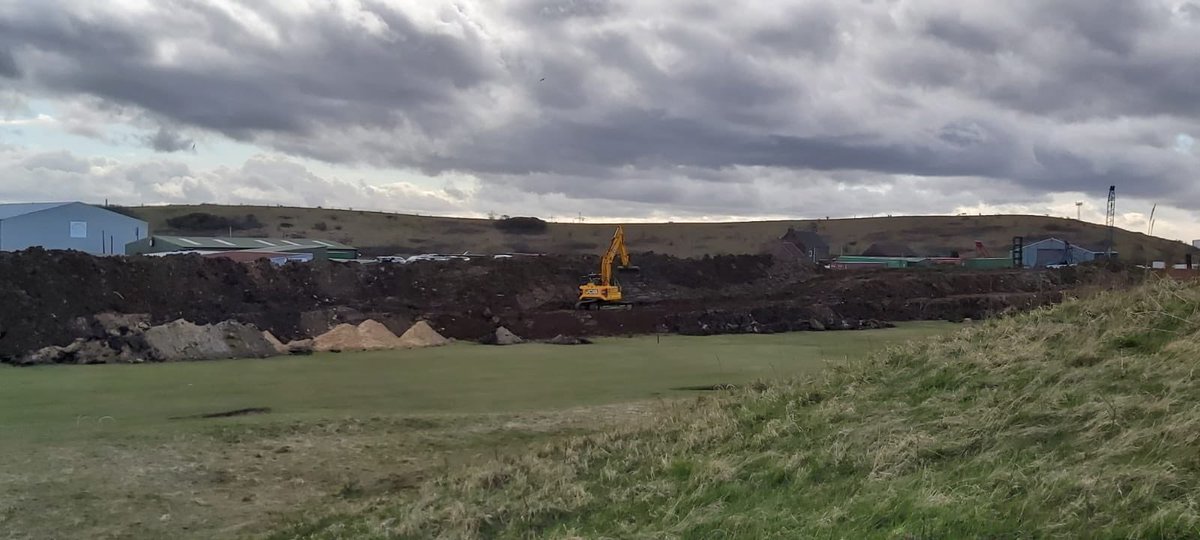 We’ve made some big changes to 3&amp;4!! 

New mounding along the perimeter of the course. A new raised tee box on the 4th. 

Remember tee bookings go live at 07:00 in the morning for the return to golf. 

We can’t wait to see you all!