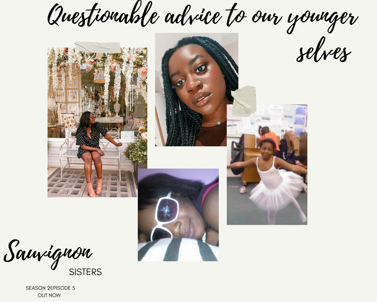 SauvignonSis's tweet photo. New episode out now! We answer your questions and give advice to our younger selves, whilst rating a bottle of Echo Falls and Blossom Hill!
https://t.co/5wZqhTIy1U

#podcast #winechats #sistertalk #advice #youngerselves #glowupchallenge #beforeandafter https://t.co/mUc9Fotpr7