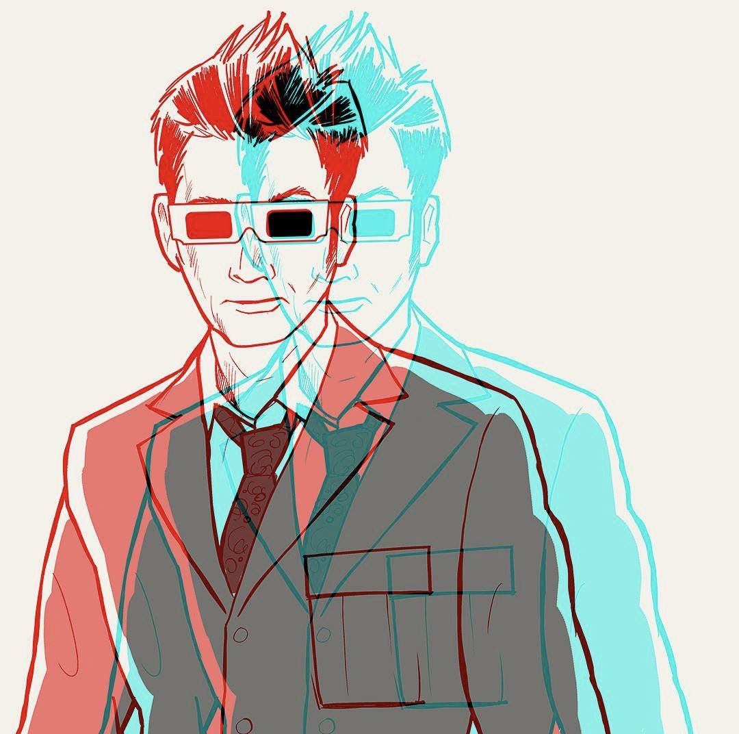 badgewolfmerch's tweet photo. Rummaging around at some old artwork and completely forgot about these. I still maintain Benedict Cumberbatch reminds me of a Siamese cat negotiating a wasp. https://t.co/FP7NpcLQCO