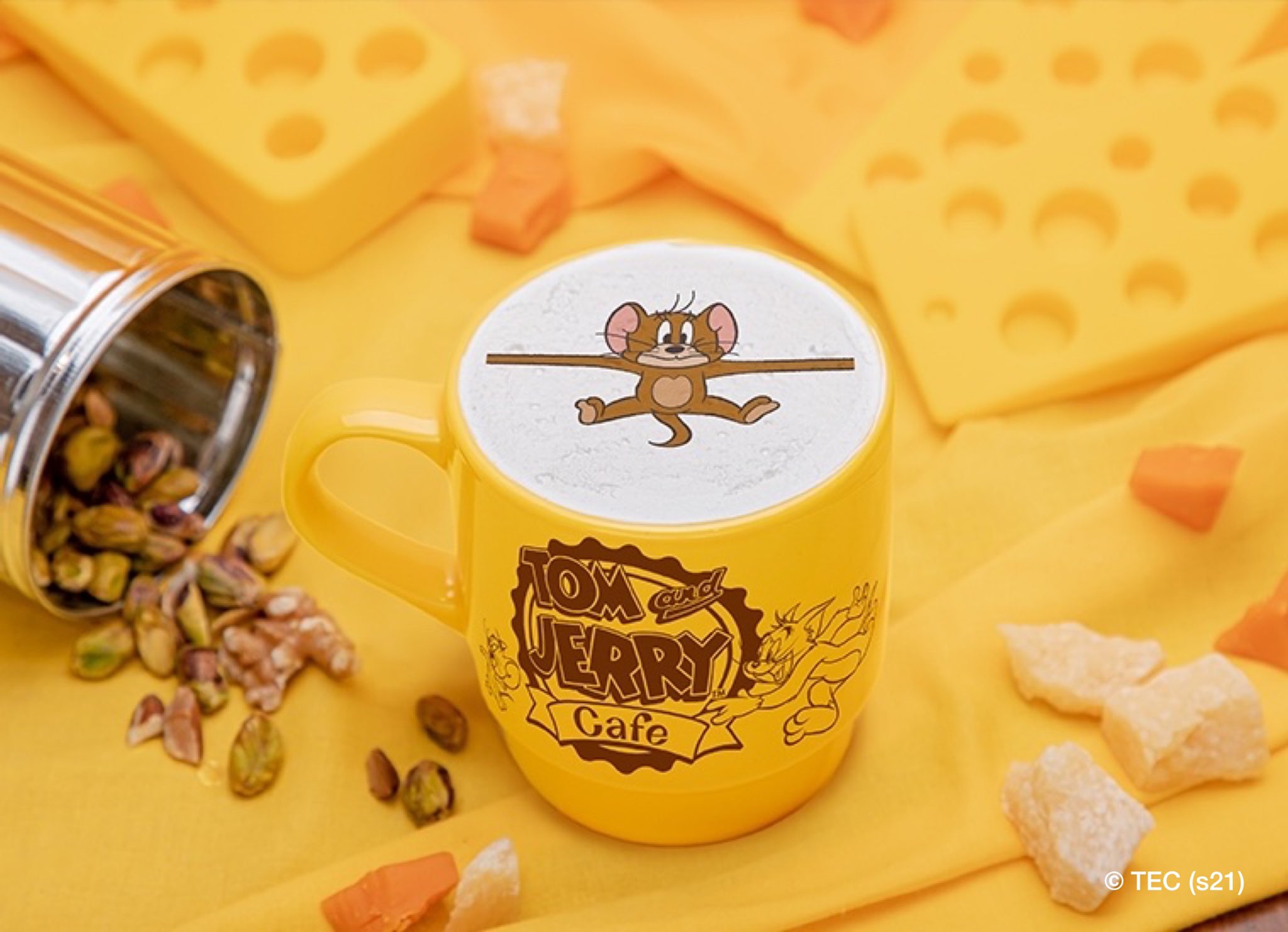 公式 トムとジェリー カフェ Tandjcafe Twitter