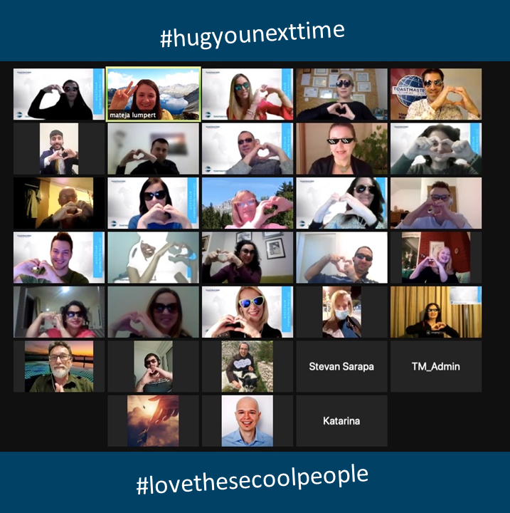 TmSarajevo's tweet photo. #Slovenia🇸🇮, you really know how to pack it in and somehow keep it light and fun and educational all at the same time😊. Your teamworking is literal #goals. Massive thanks for letting us🇧🇦 participate! We are so looking forward to seeing you in person – at your place or ours🥰 https://t.co/ptnHKg8EAC