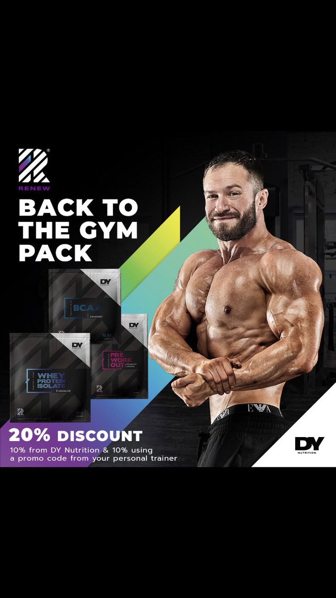 GWindebank's tweet photo. 🔥Amazing offer🔥
“Back to the gym” stack from @DYNutrition 
RENEW Whey isolate
RENEW BCAA
RENEW Pre workout

Click the link below 👇🏻 receive 10% discount go to checkout and enter discount code GORDON10 for an additional 10% discount 👍🏻

https://t.co/1JVcWcYbkR https://t.co/GXAUyRSbkK