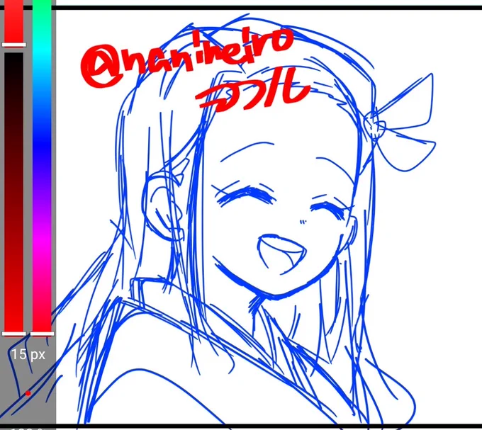 下書きのほうが何故か可愛くかける現象に名前をつけよ 