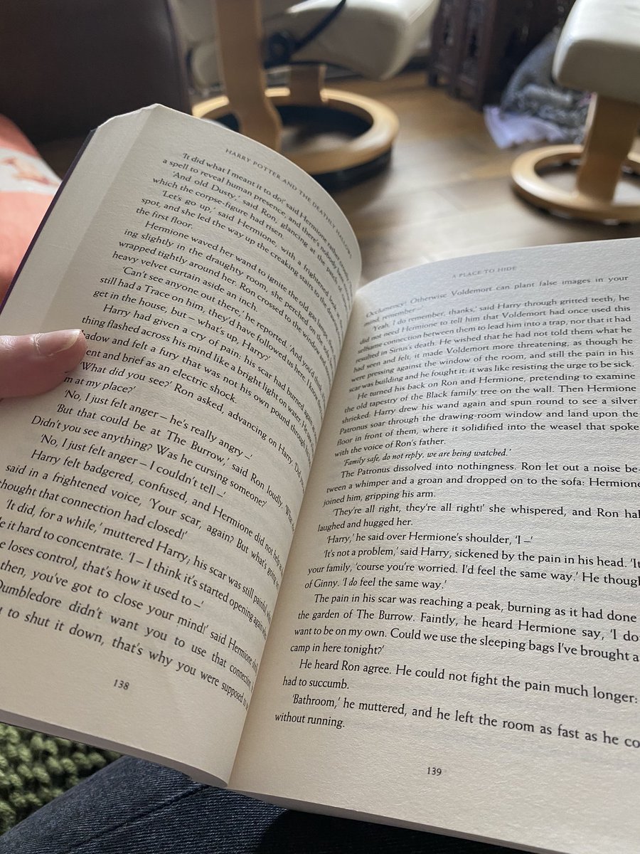 OrnerMiss's tweet photo. Reading every day for the #MrTsMegareadchallenge How many challenges will you manage to complete by Thursday. C’mon Year 3! I too have chosen to read one of my favourites - Harry Potter! @QHAThurrock  @Miss_GKnight https://t.co/ZotnBnsGPv