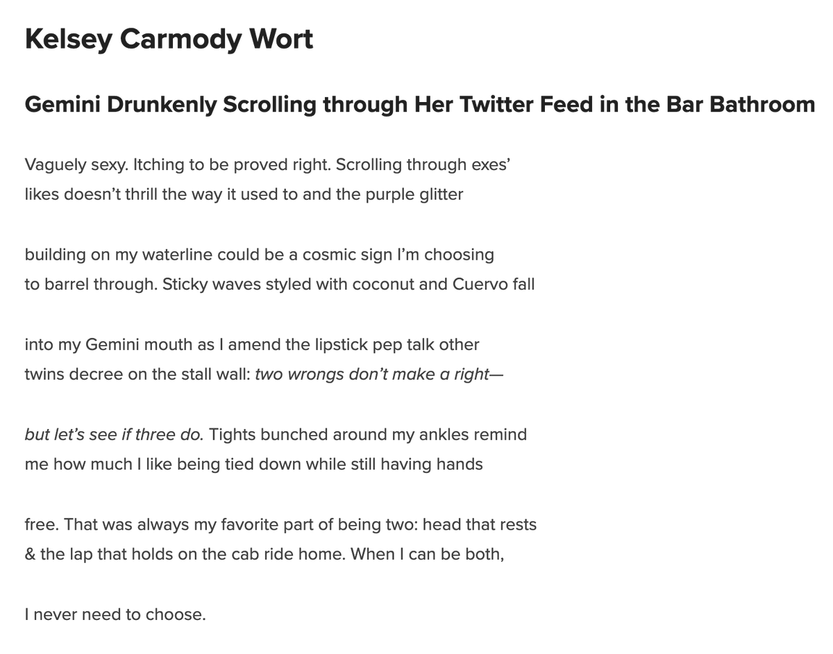 kelseyraejepsen's tweet photo. so honored &amp; excited to have these two and a few other poems out in @PoetryShore today! if you want to read about cowboy hats &amp; green m&amp;ms &amp; the Mars Rover, check out the rest of the poems here✨💚: https://t.co/TbC7R8DU47 https://t.co/dybFMjV6if