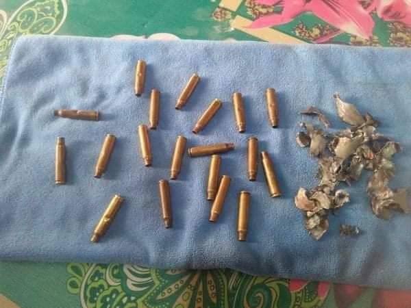 B851997's tweet photo. The military terrorists shot with live bullets to the houses in GanGaw City . We are not safe even in our houses. 
FREEDOM OF SPEECH
#WhatsHappeningInMyanmar
#Mar21Coup https://t.co/dlXdbNUCfA