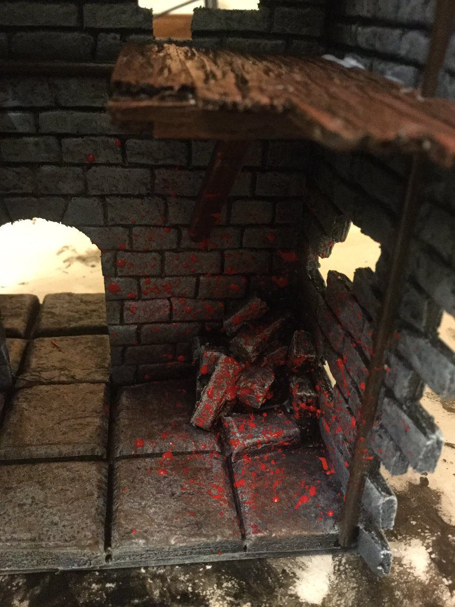 thesonicdark's tweet photo. Seems peaceful..... Enough. Finished my March Encounter 10x10 Project. #miniatures #tabletopgaming #crafter https://t.co/q4BKggD4DK