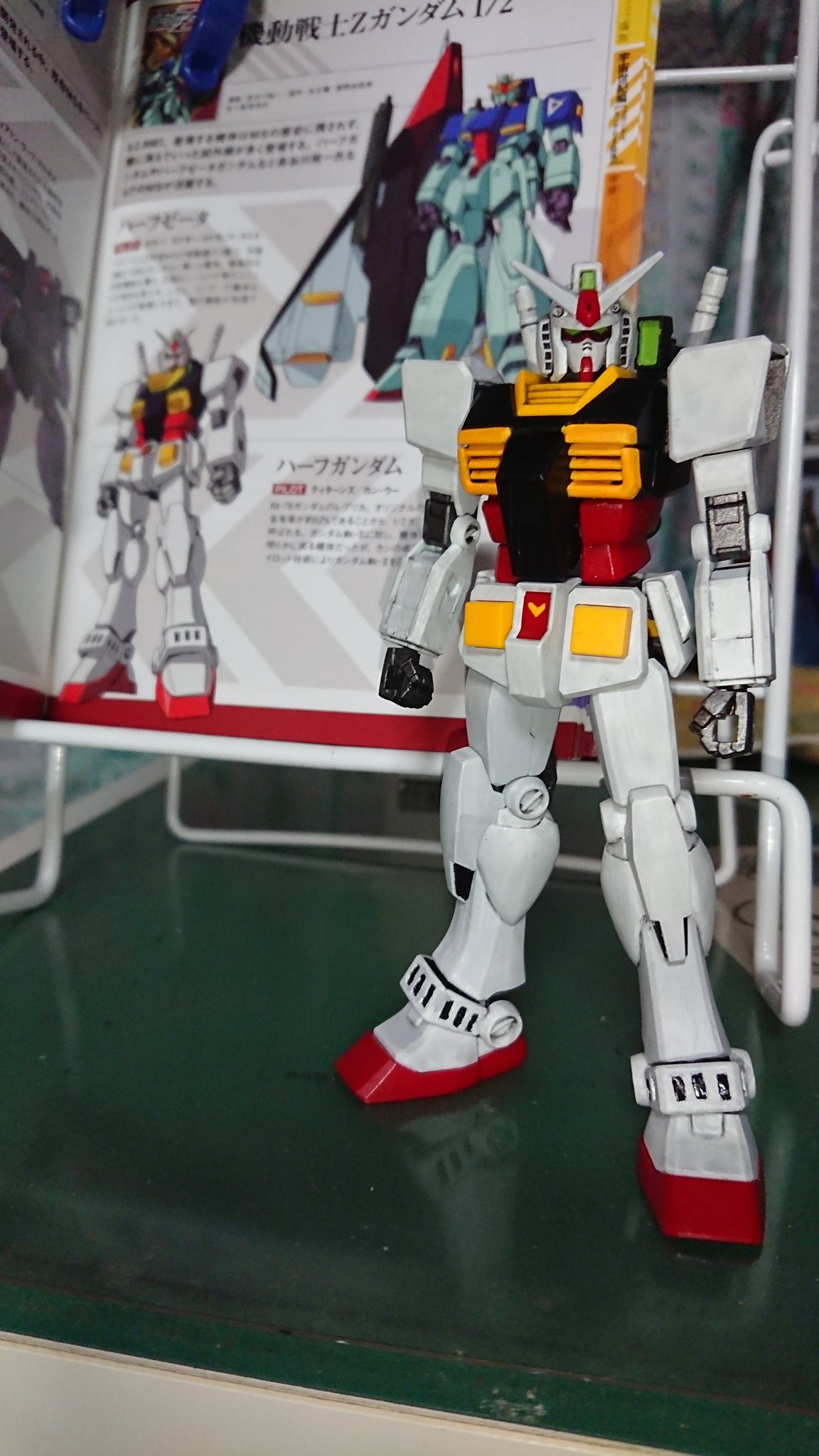 シラヌイ 遅ればせながら Egガンダムの塗装が完成しました 機動戦士zガンダム1 2 ハーフ に登場するハーフガンダム風にしてみました 俺egガンダム ガンプラ T Co Qmqjq8sz7b Twitter