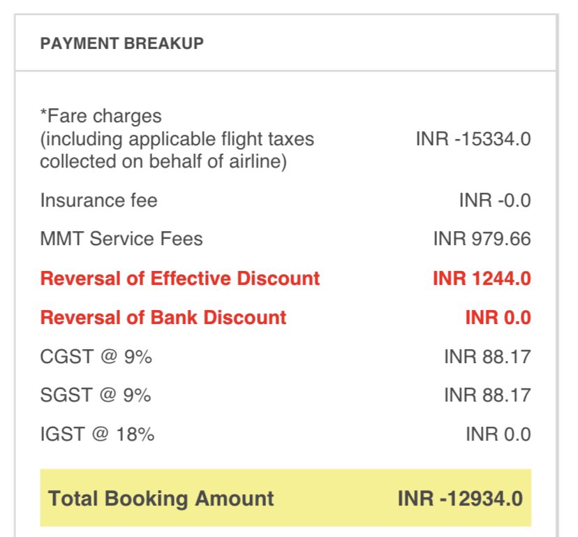 muditgarg2009's tweet photo. Dear @goibibo, for our flight cancellation @IndiGo6E provided full refund to you but why was only partial amount given to us? We canceled just following covid guidelines from TN gov, do you suggest we don't follow? Pls provide the balance refund @MoCA_GoI GOFLDMTIOS750A1161597816 https://t.co/kzmwJ0prGj