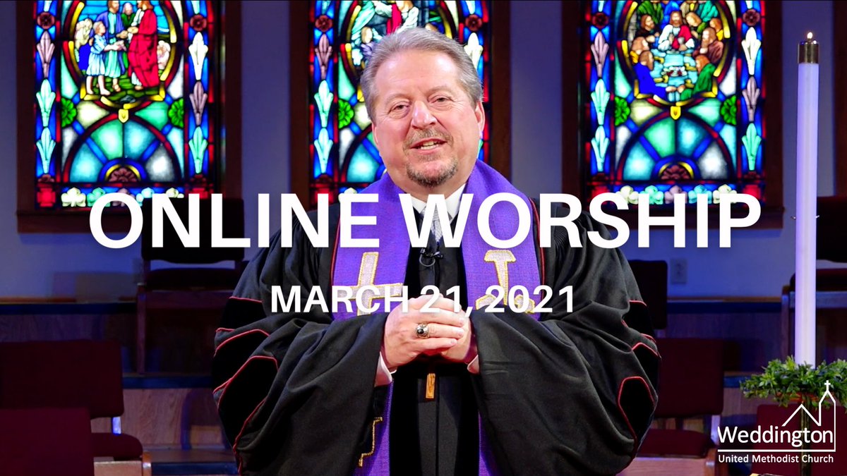 WeddingtonUMC's tweet photo. Happy Sunday! Sunday, March 21 online worship video is now available. This week we conclude our Lenten sermon series on Amazing Grace and study the means of grace. Join us as we worship God with passion! #WeddingtonUMC 

Watch now: https://t.co/FSkuYuyeDd https://t.co/dexe0WfxX5