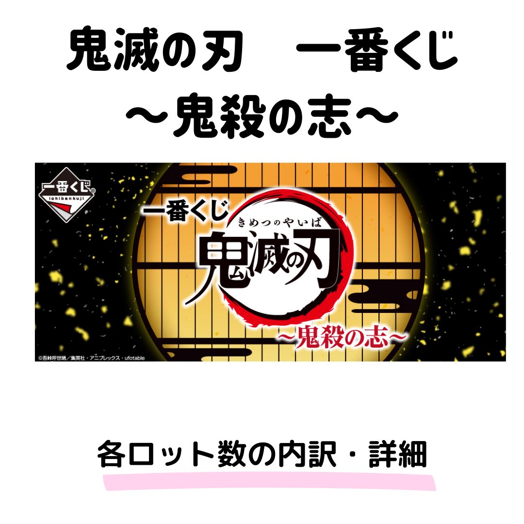一番くじ鬼滅の刃